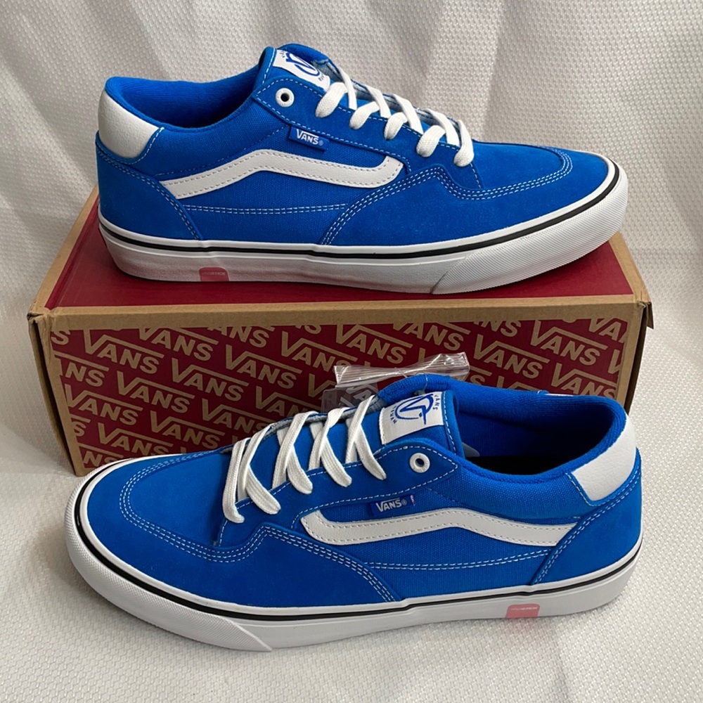 Vans men’s Rowan pro Director Blue - Picture 1 of 11